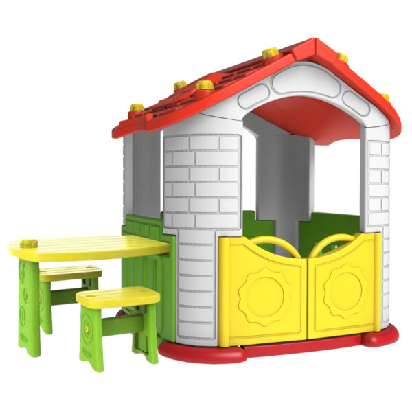 Fanno-Kids Wombat Playhouse Indoor Outdoor Colorful Imaginative Playhouse for Ages 10 Months+