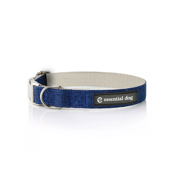 Fanno-Natural Hemp Cotton Dog Collar Eco-Friendly Hypoallergenic for Sensitive Skin