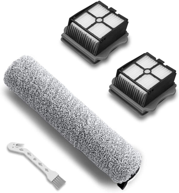 Fanno-Roller Brush and Filter Kit Compatible with Tineco Floor One S3 Vacuum Cleaner