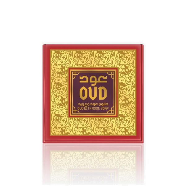 Fanno-Oud Rose Soap Bar with Floral Fragrance for Moisturizing Soft Skin 125g