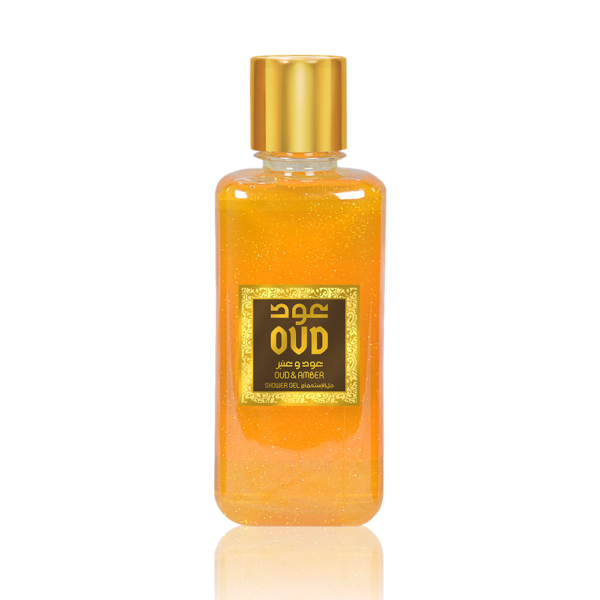 Fanno-Oud and Amber Shower Gel 300mL Luxurious Fragrance for Clean and Moisturized Skin