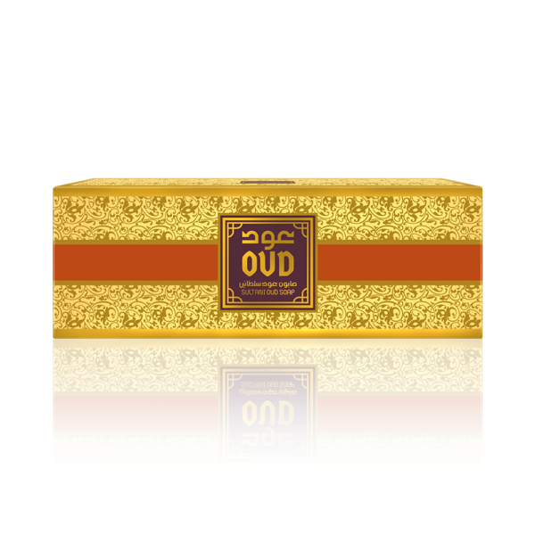 Fanno-Luxury Oud Sultani Soap Bars Gift Pack with 3 Aromatic 125g Bars for All Skin Types