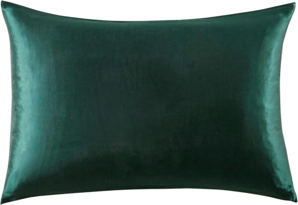 Fanno-Luxury Pillowcase - 100% Pure Mulberry Silk on Both Sides - Emerald Green