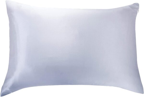 Fanno-Luxury Pillowcase - 100% Pure Mulberry Silk on Both Sides - Silver