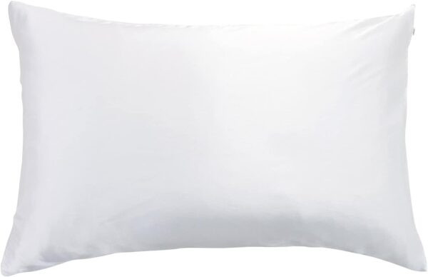 Fanno-Luxury Pillowcase - 100% Pure Mulberry Silk on Both Sides - White