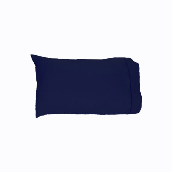 Fanno-250tc Cotton King Pillowcase Soft Smooth Navy Color for Bedroom Decor