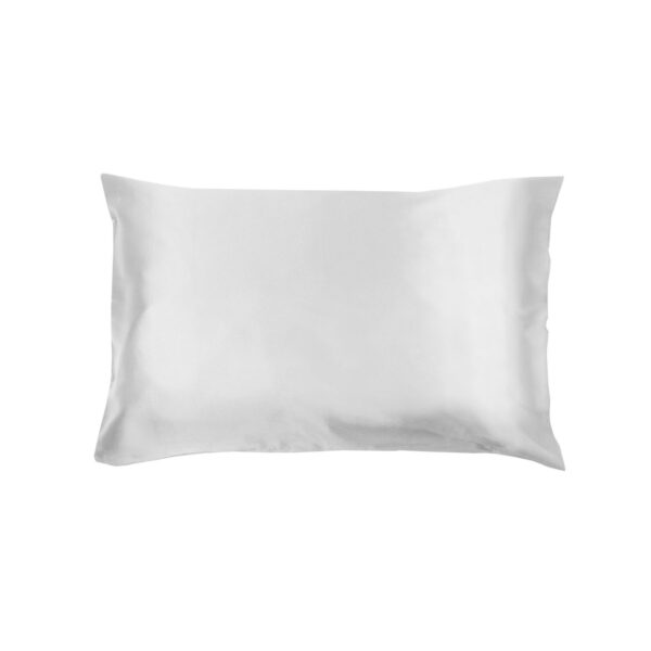 Fanno-Satin Pillowcase Standard Size Snow White for Hair Protection and Moisture Balance