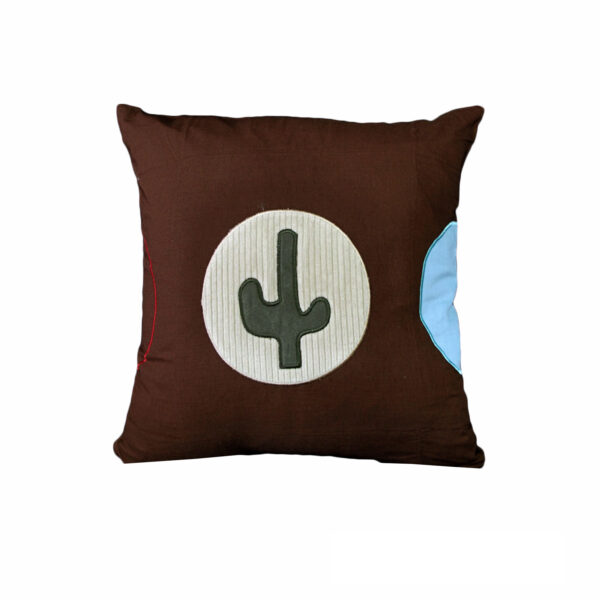 Fanno-Happy Kids Wildwest 43x43 cm Square Cushion