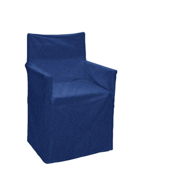 Fanno-Cotton Director Chair Cover Blue for Outdoor Relaxing and  Entertaining