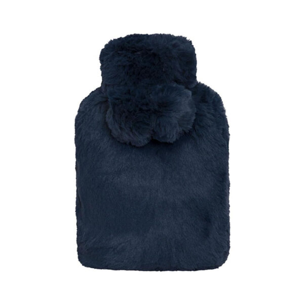 Fanno-Hot Water Bottle with Super Plush Faux Fur Cover for Warmth and Comfort