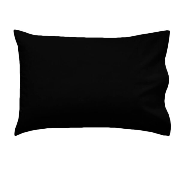 Fanno-Polyester Cotton Queen Pillowcase 53x78 cm Solid Color for Bedroom Decor