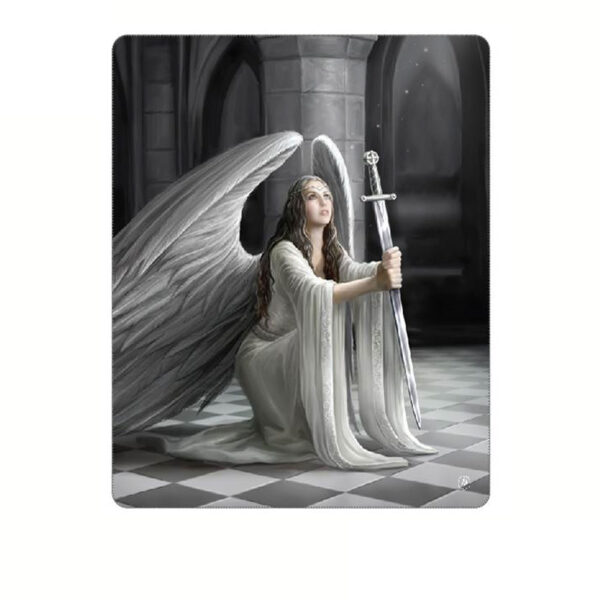 Fanno-Fantasy Polar Fleece Throw 127x152 cm Enchanted Artwork Soft Polyester Blanket