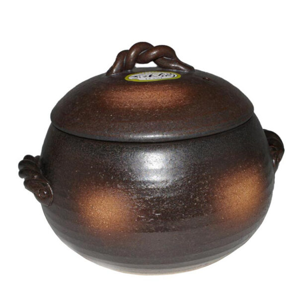 Fanno-Donabe Rice Clay Pot for Cooking Authentic Japanese Hot Pot Meals Made in Japan