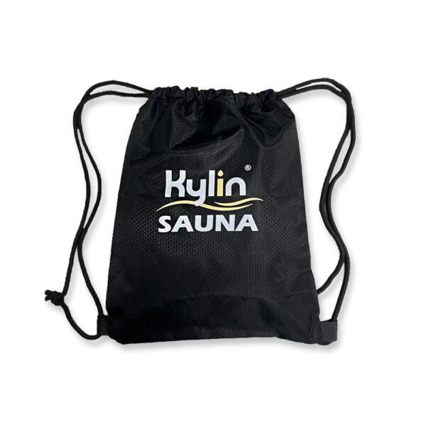 Fanno-Nylon Sport Drawstring Bag for Gym Pool Sauna Durable Large Capacity 11 Liters