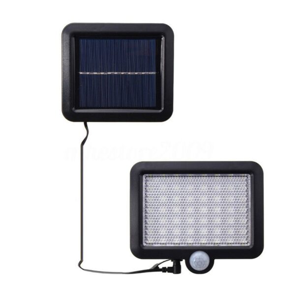 Fanno-Solar Powered Motion Sensor Wall Light for Outdoor Security and Bright Illumination