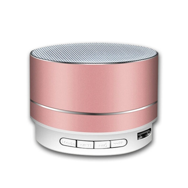 Fanno-Portable Bluetooth Speaker Wireless Mini Stereo with LED Light for Music Playback