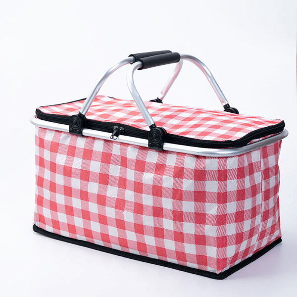 Fanno-Collapsible Insulated Picnic Basket Portable Cooler Bag for Outdoor Activities