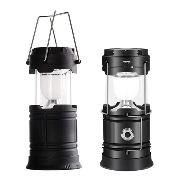 Fanno-Portable Solar USB Rechargeable LED Camping Lantern Waterproof Emergency Light