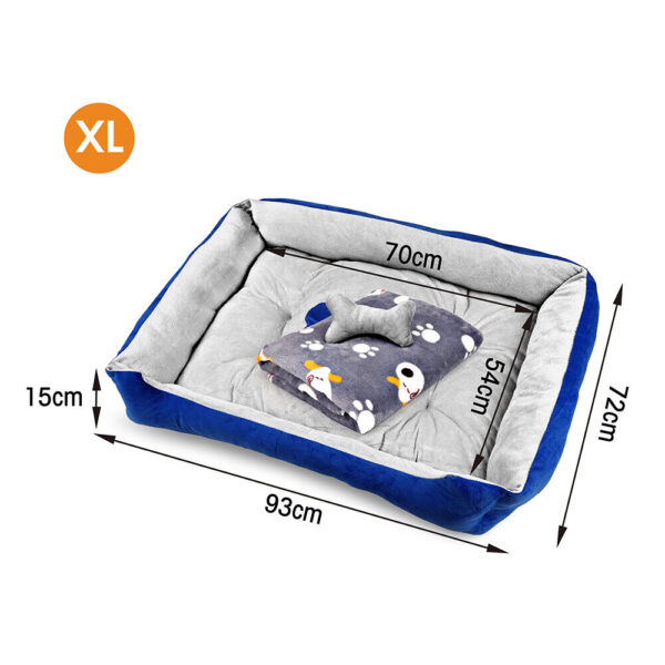 Fanno-Extra Large Pet Bed Mattress for Dogs and Cats Soft Warm Waterproof Washable