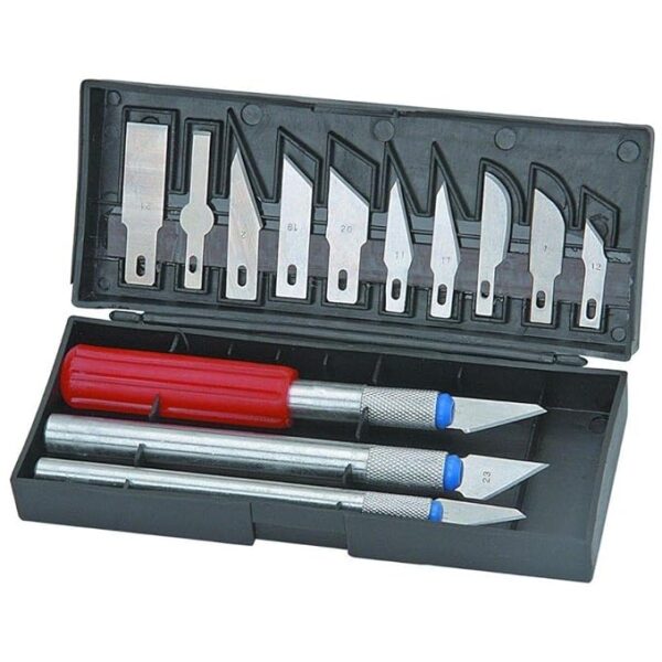 Fanno-13Pc Durable Precision Knife Set Exacto  Multi-function Hobby Knife Crafts