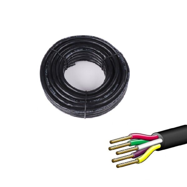 Fanno-5 Core Trailer Cable 30M Automotive Boat  Truck Electric Braked Caravans