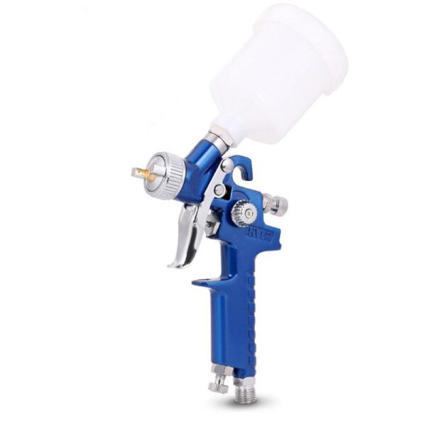 Fanno-Gravity Mini HVLP Spray Gun 125mL Low Pressure Paint Sprayer for Small Projects