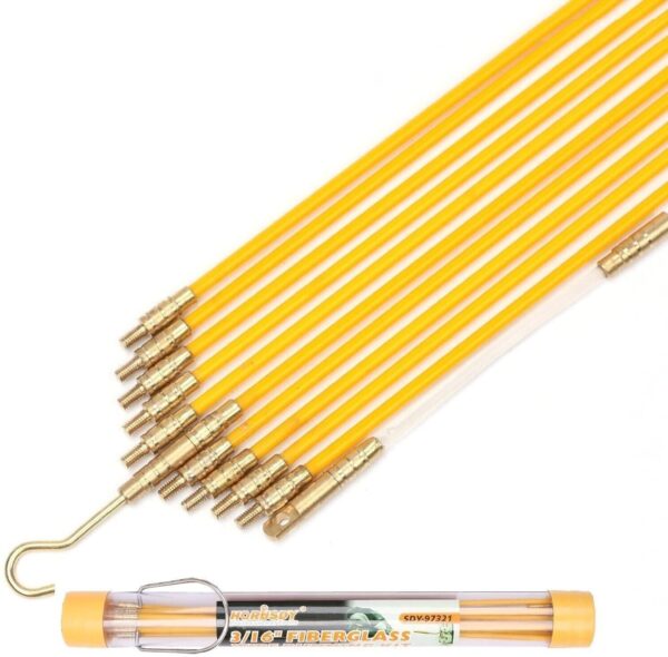 Fanno-Fiberglass Push Pull Rods for Running Wire in Walls Attics and Ceilings 3.