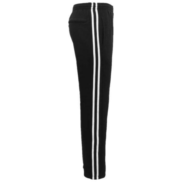 Fanno-Men's Fleece Track Pants with Zip Pocket Casual Sports Trousers S-6XL Black Grey Navy