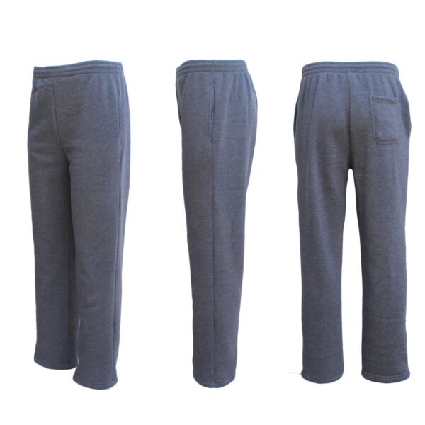 Fanno-Soft Stretch Track Pants Fleece Lined Relaxed Fit for Sports Work Casual Winter