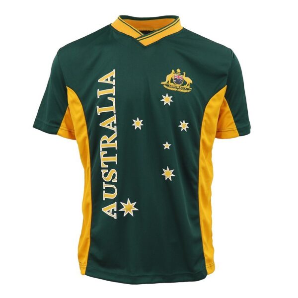 Fanno-Traditional Australian Tee Shirt for Adults and Kids with Coat of Arms Design