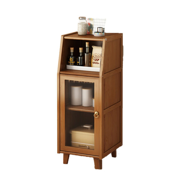 Fanno-Wooden Countertop Storage Cabinet with Adjustable Shelves for Kitchen and Bathroom