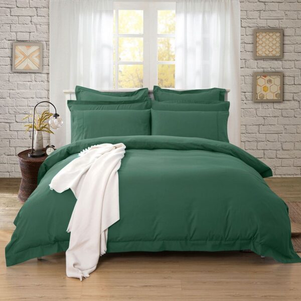 Fanno-Quilt Cover Set Microfibre Soft Breathable Machine Washable Multiple Sizes Available