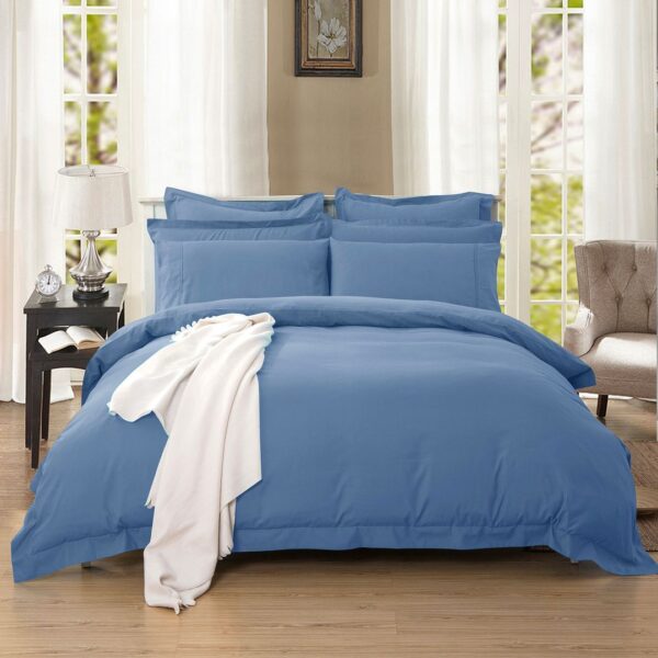 Fanno-Quilt Cover Set Microfibre Soft Breathable Easy Care Multiple Sizes Available