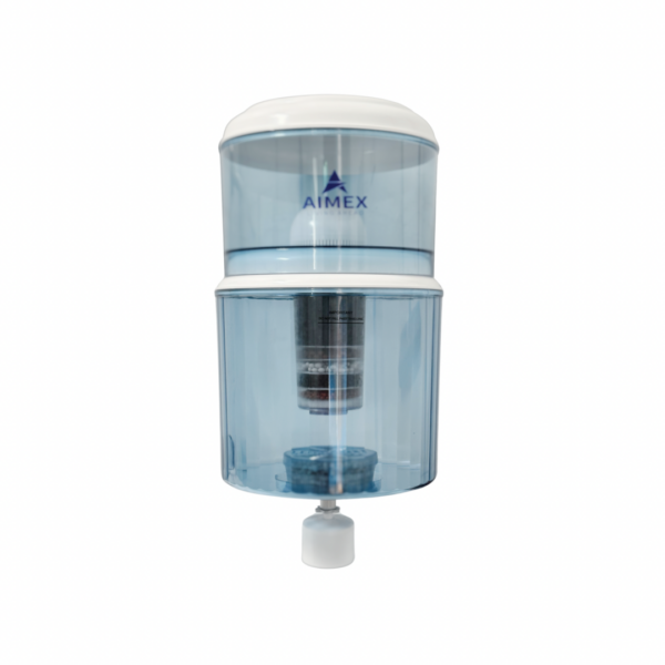 Fanno-Filtered Bottle with Maifan Stone for Open-Top Water Coolers