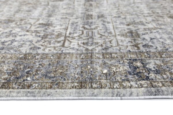 Fanno-Distressed Shed-Resistant Area Rug 200x300 Power-Loomed in Turkey Durable Polypropylene