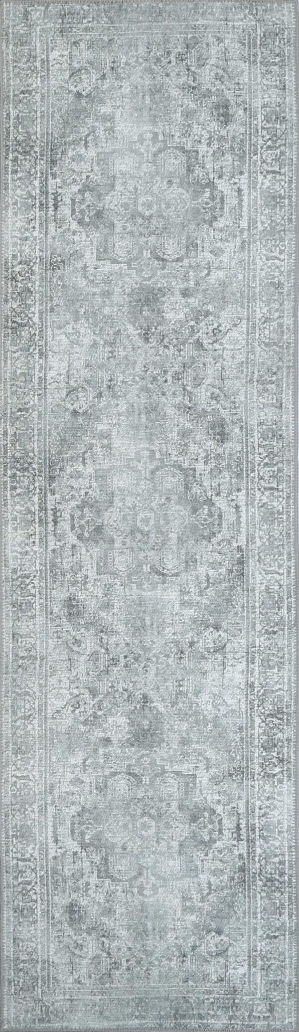 Fanno-Machine Washable Area Rug 160x230 Elegant Design for Bedroom or Living Room