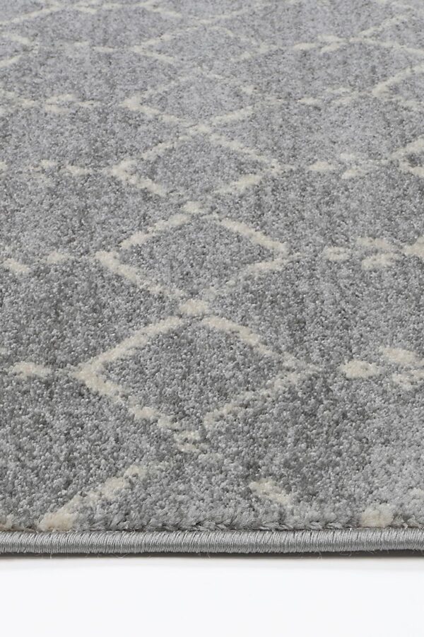 Fanno-Transitional Delicate Grey Ivory Area Rug 240x330 Modern Vintage Design Easy Care