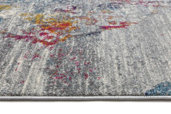 Fanno-Transitional Area Rug 50x80 Distressed Patina Modern Vintage Easy-Care Decor