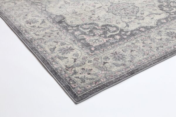 Fanno-Transitional Area Rug 50x80 Distressed Patina Modern Vintage Home Decor