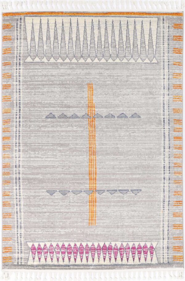 Fanno-Tribal Area Rug INCA01 Grey 160x230 Unique Ancient Patterns for Home Decor