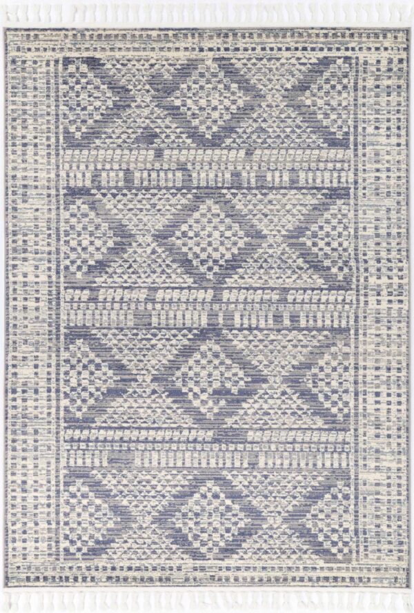 Fanno-Tribal Area Rug INCA09 Grey 160x230 Unique Geometric Design for Home Decor