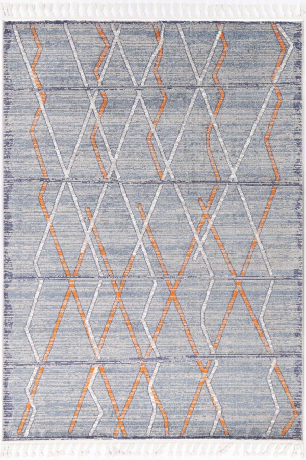 Fanno-Tribal Area Rug INCA13 Blue 160x230 Unique Ancient Patterns for Home Decor