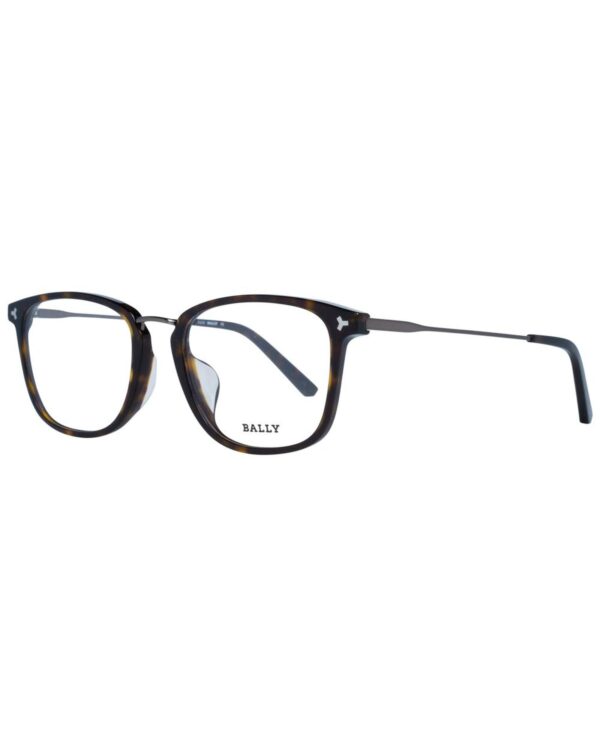 Fanno-Men's Brown Rectangle Optical Frames Full-Rim Plastic Demo Glasses 54-20-145