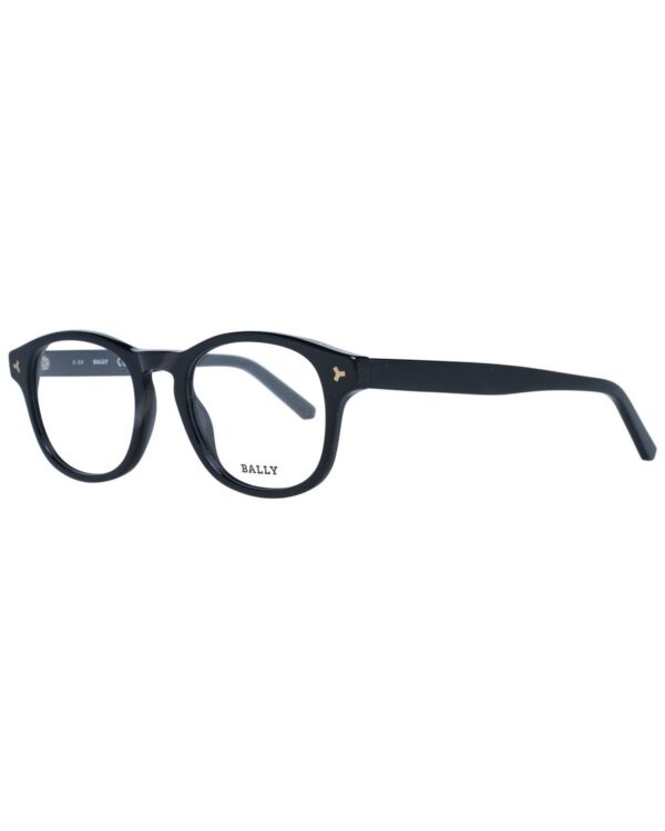 Fanno-Square Black Plastic Optical Frames for Men Full-Rim Demo Glasses Size 50-20-145