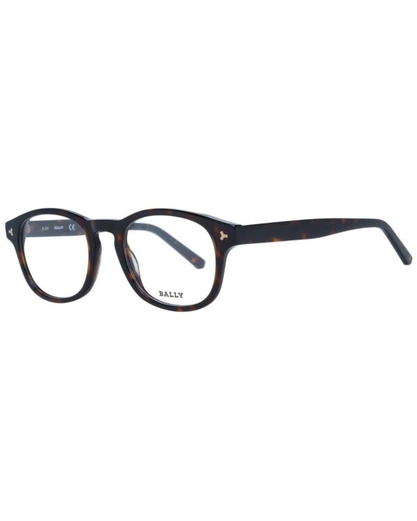 Fanno-Men's Brown Square Optical Frames Full-Rim Plastic with Demo Lenses and Case