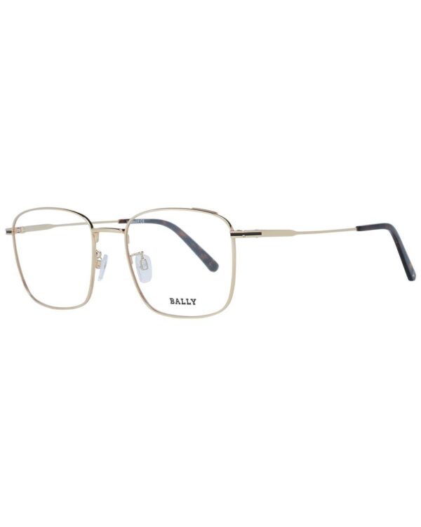 Fanno-Gold Men Square Optical Frames Full-Rim Metal Demo Glasses 54-19-145 Size