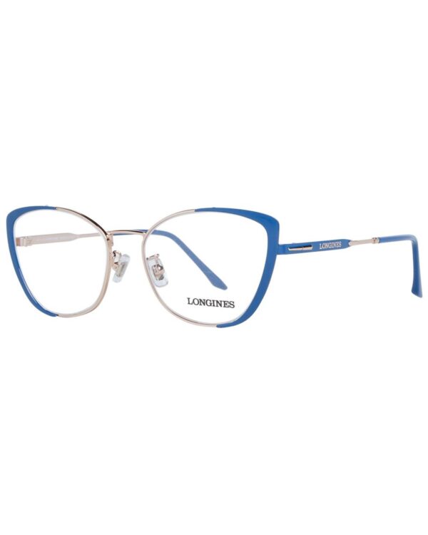 Fanno-Blue Women Optical Frames Butterfly  Full-Rim Metal Plastic Demo Glasses