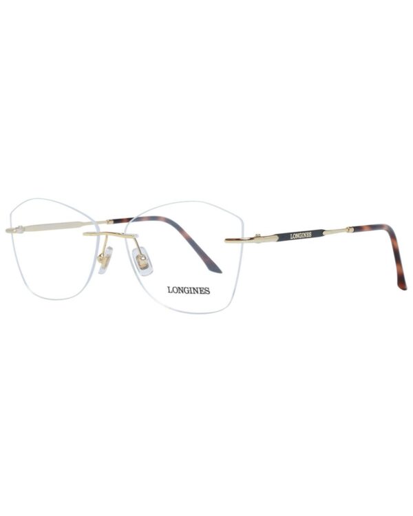 Fanno-Gold Butterfly Optical Frames for Women Rimless Demo Glasses with Branded Case