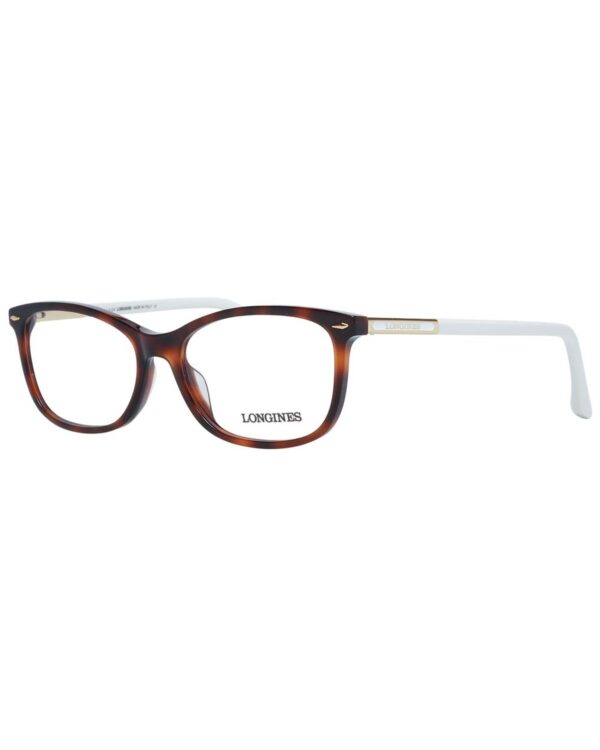 Fanno-Rectangle Optical Frames for Women in Brown Acetate with Demo Lenses