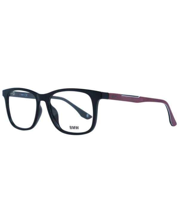 Fanno-Men's Black Square Optical Frames Full-Rim Plastic with Branded Case 53-16-145